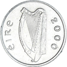 Moneda, Irlanda, 5 Pence, 2000