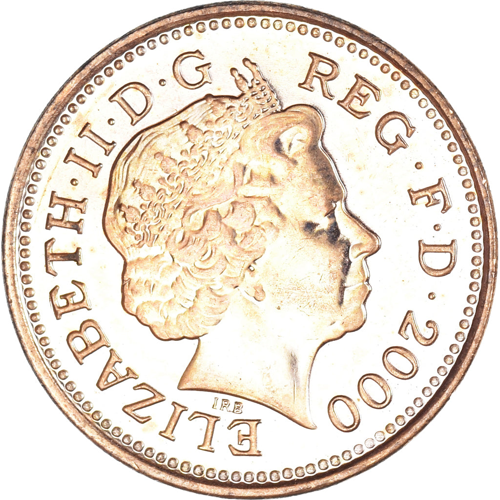 Moneda, Gran Bretaña, Penny, 2000
