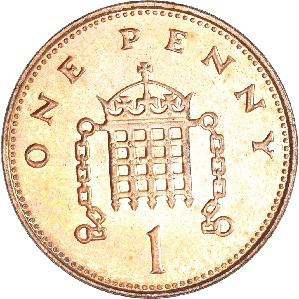 Moneda, Gran Bretaña, Penny, 2000