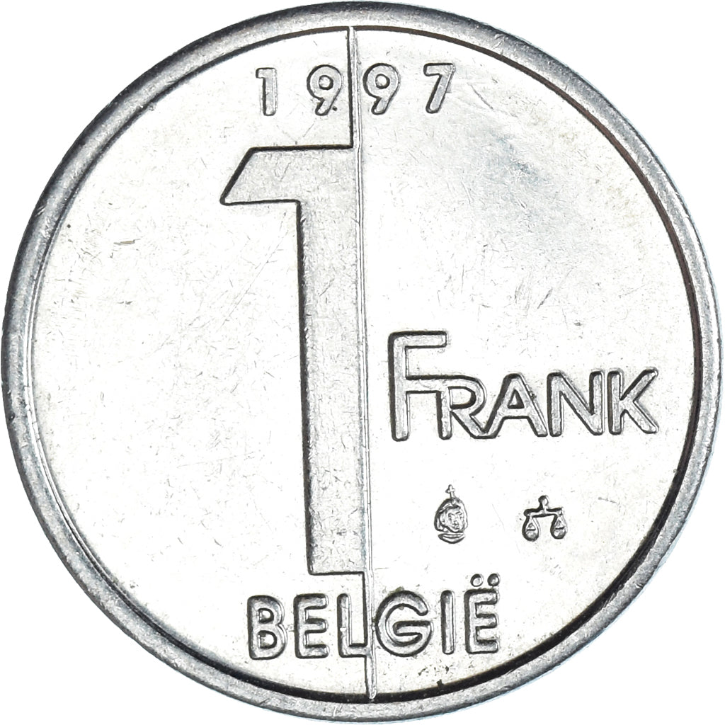 Munten, België, Franc, 1997
