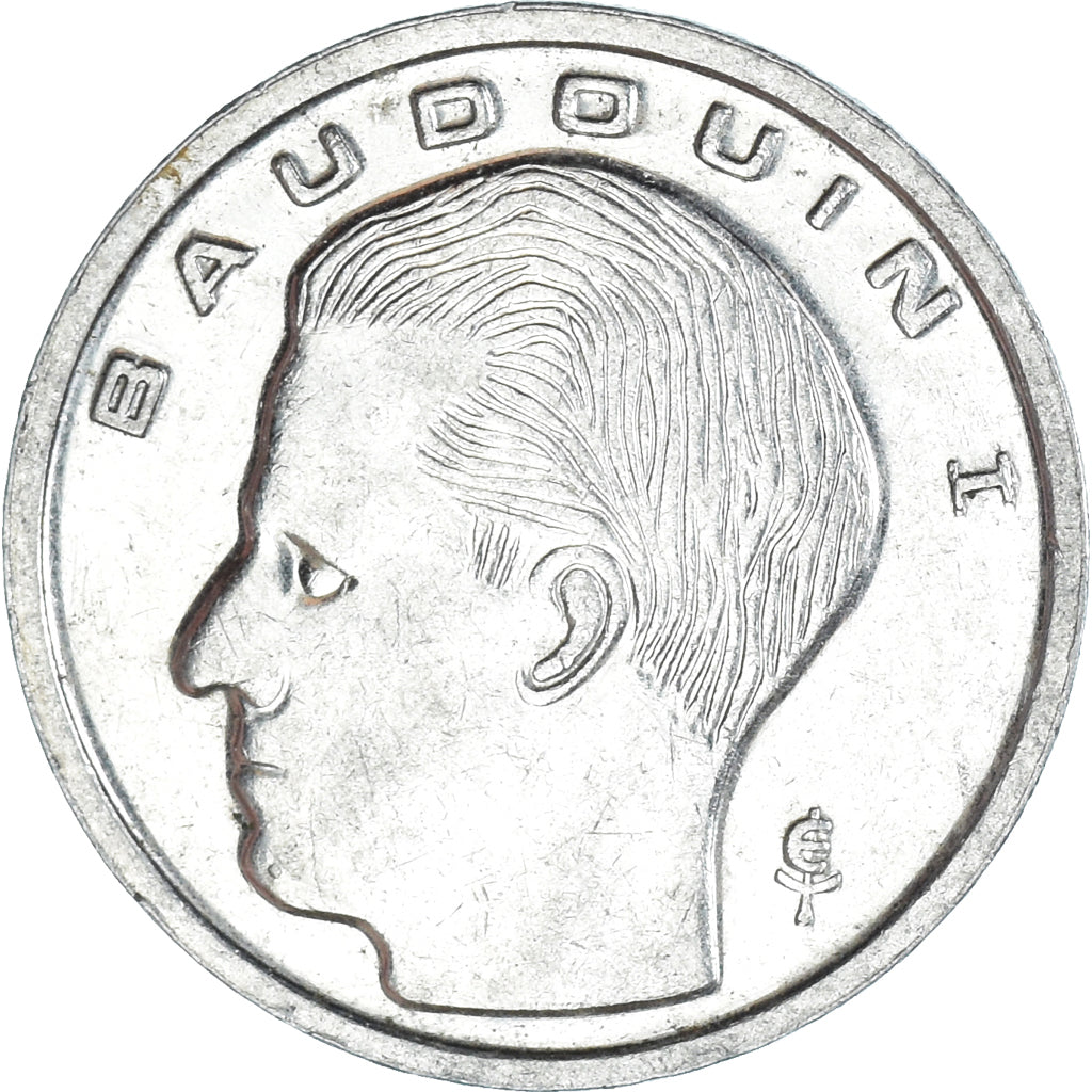 Coin, Belgium, Franc, 1989