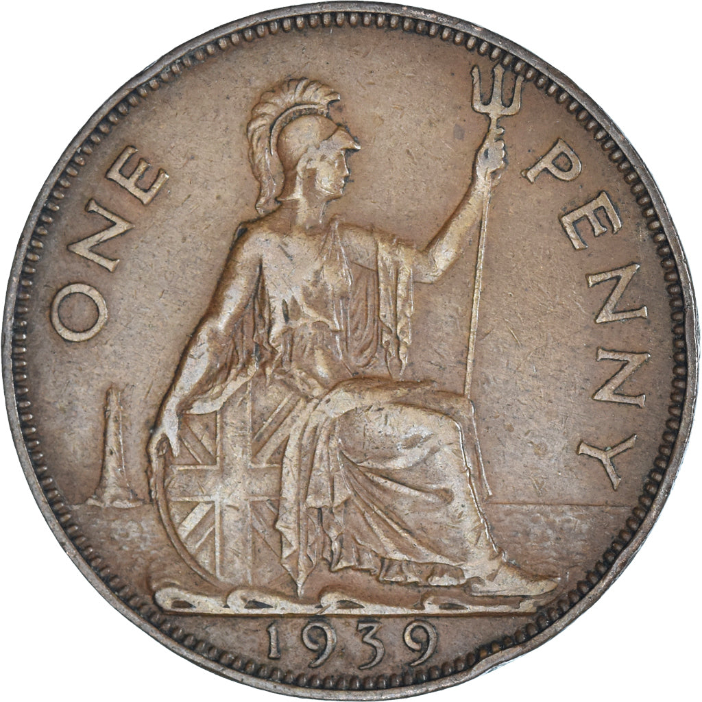 Moeda, Grã-Bretanha, Penny, 1939