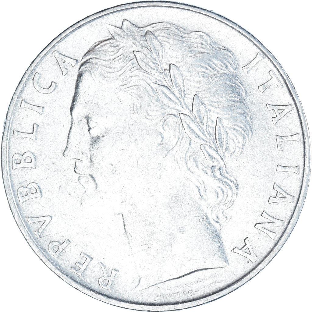 Coin, Italy, 100 Lire, 1956