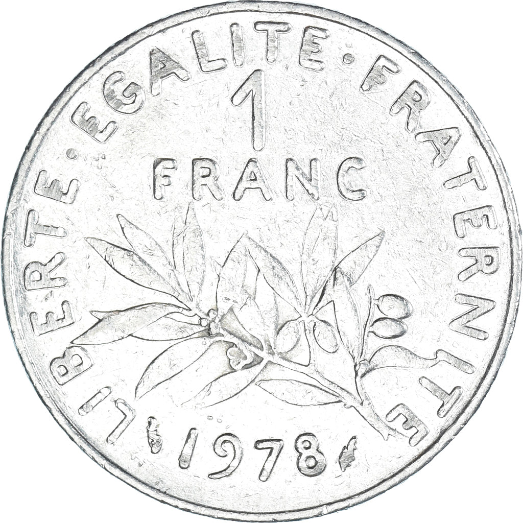 Moneta, Francia, Franc, 1978