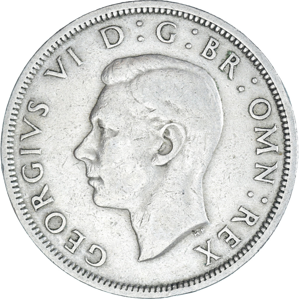 Moneda, Gran Bretaña, 1/2 Crown, 1947