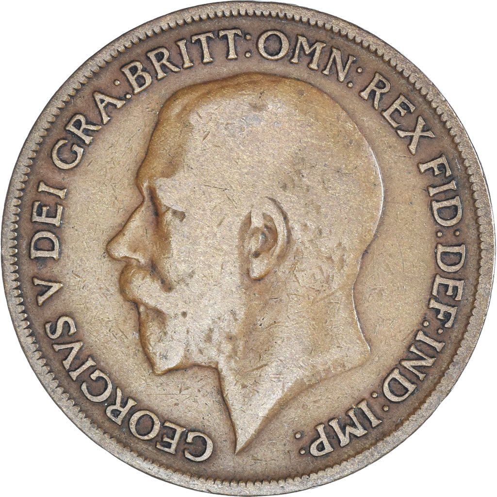 Moeda, Grã-Bretanha, Penny, 1919