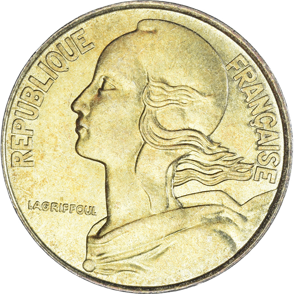 Munten, Frankrijk, 20 Centimes, 1994