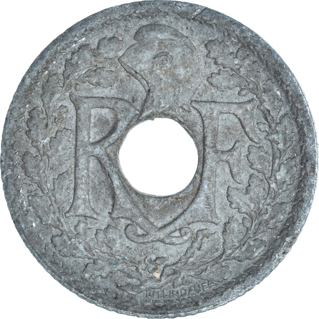 Moneda, Francia, 10 Centimes, 1941