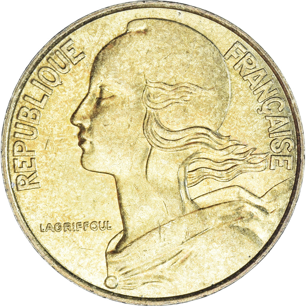 Munten, Frankrijk, 20 Centimes, 1997