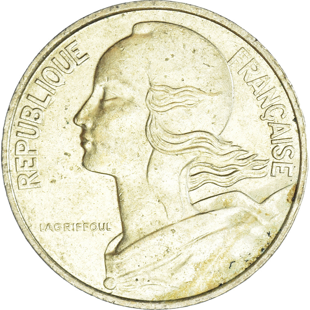 Moeda, França, 10 Centimes, 1998
