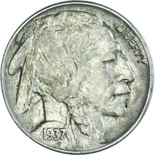 Coin, United States, 5 Cents, 1937