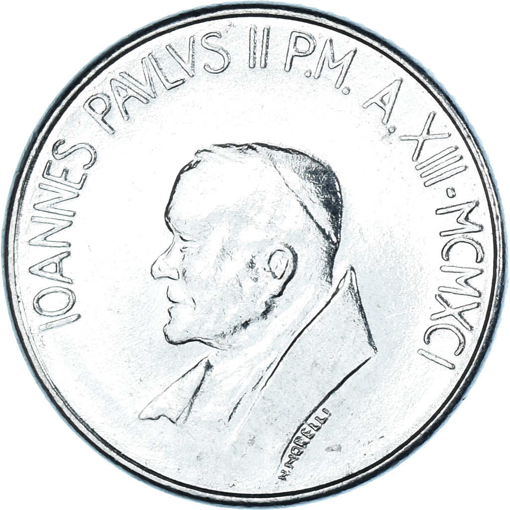 Coin, VATICAN CITY, 100 Lire, 1991