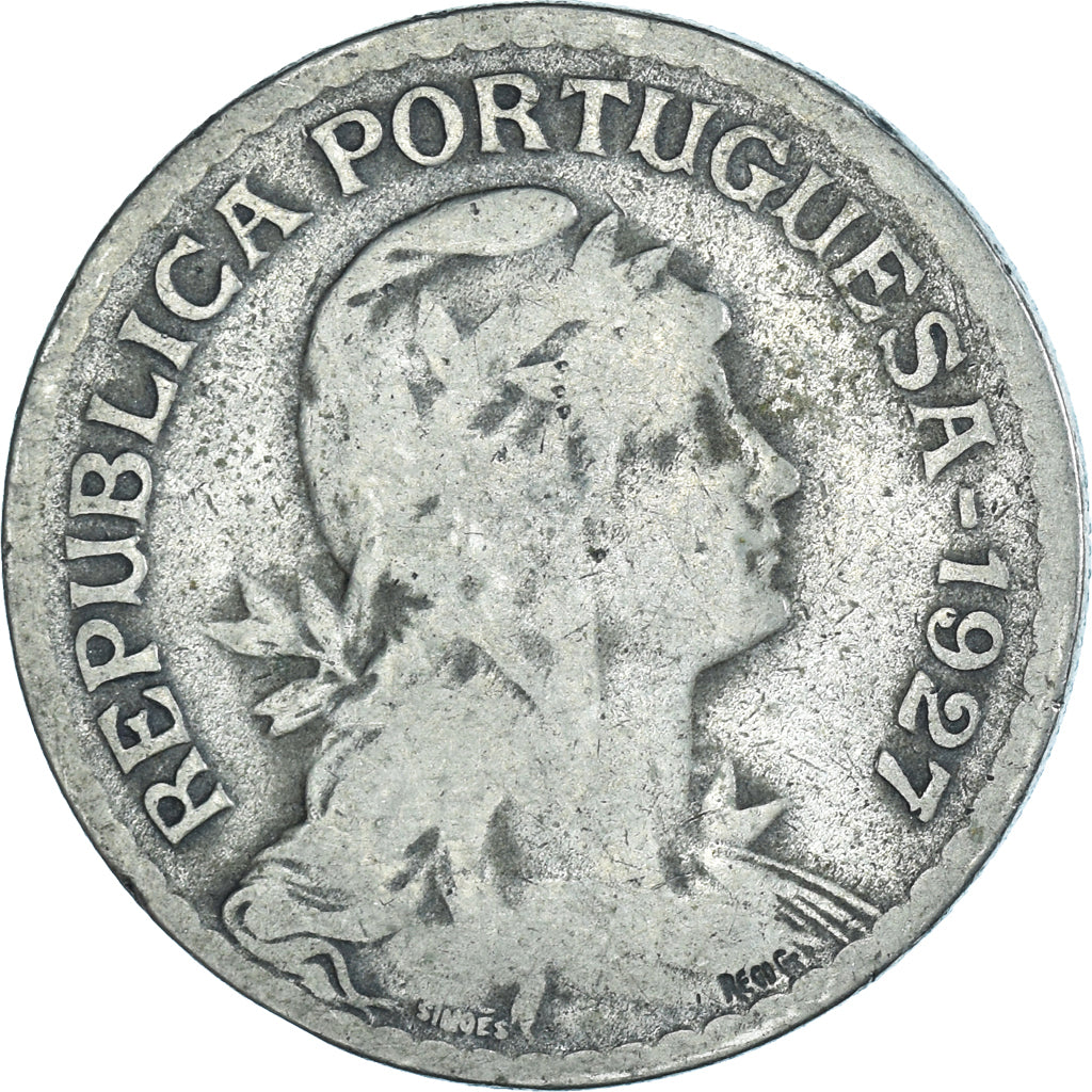 Moneta, Portogallo, Escudo, 1927