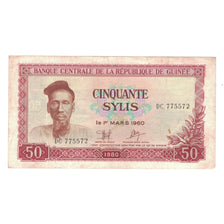 Banknote, Guinea, 50 Francs, 1960, 1960-03-01, KM:12a, EF(40-45)