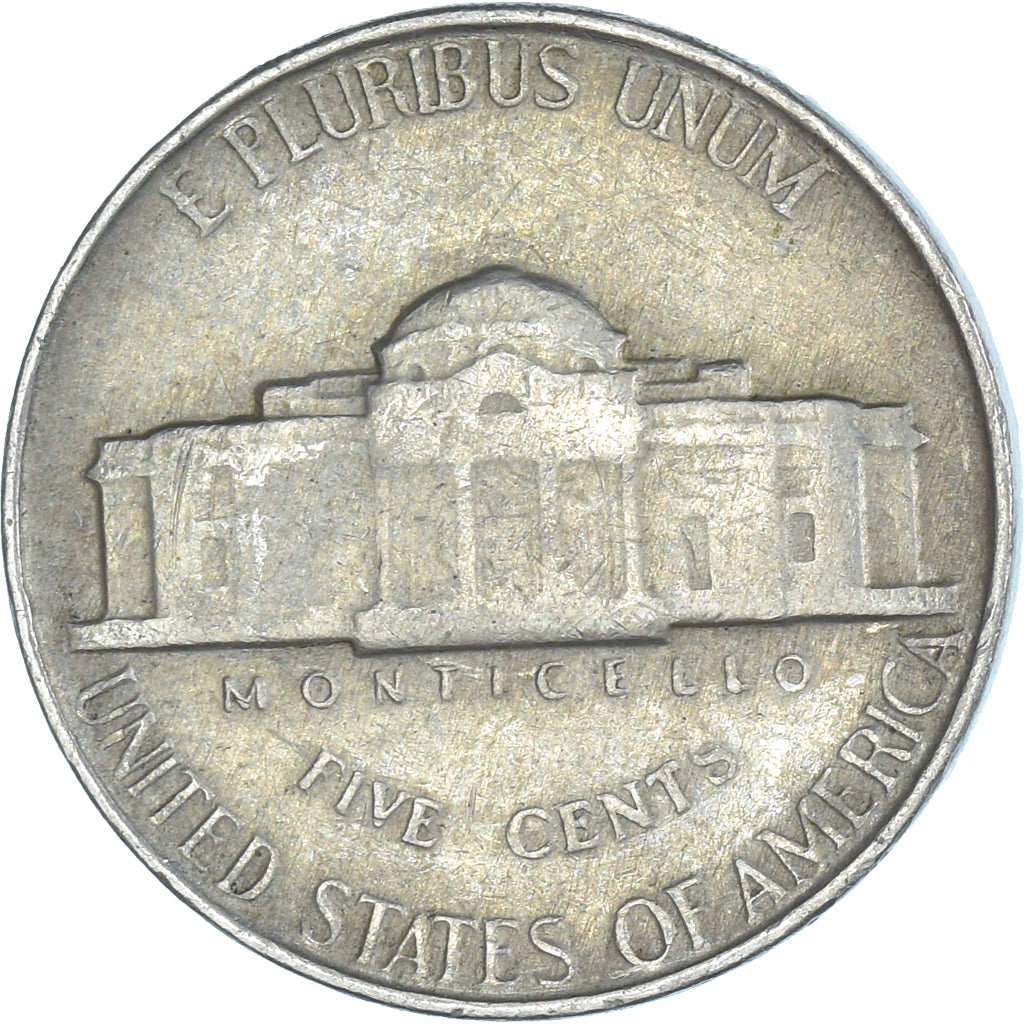 Münze, Vereinigte Staaten, 5 Cents, 1953