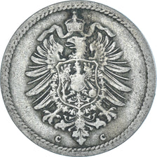 Moneda, ALEMANIA - IMPERIO, 5 Pfennig, 1874