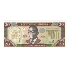 Banknote, Liberia, 20 Dollars, 2011, KM:28f, UNC(65-70)