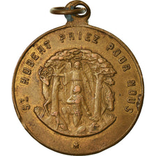 Francia, medaglia, Eglise Saint-Hubert, Religions & beliefs, BB+, Rame