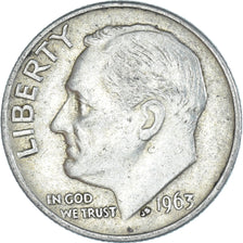 Moneta, USA, Dime, 1963