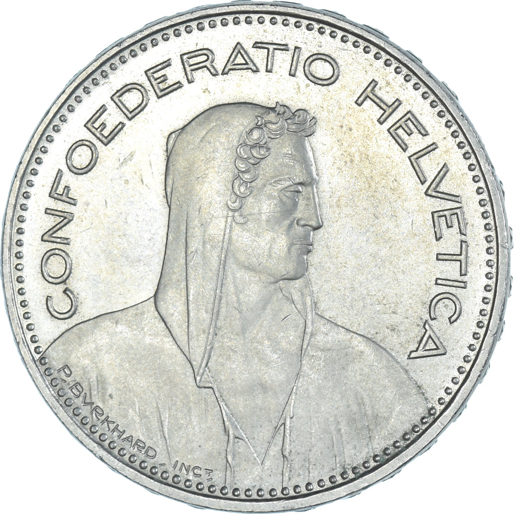Moneda, Suiza, 5 Francs, 1998