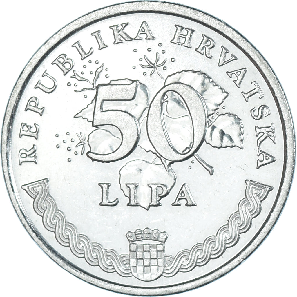 Moneta, Chorwacja, 50 Lipa, 2006