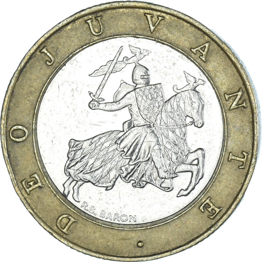 Münze, Monaco, 10 Francs, 1992