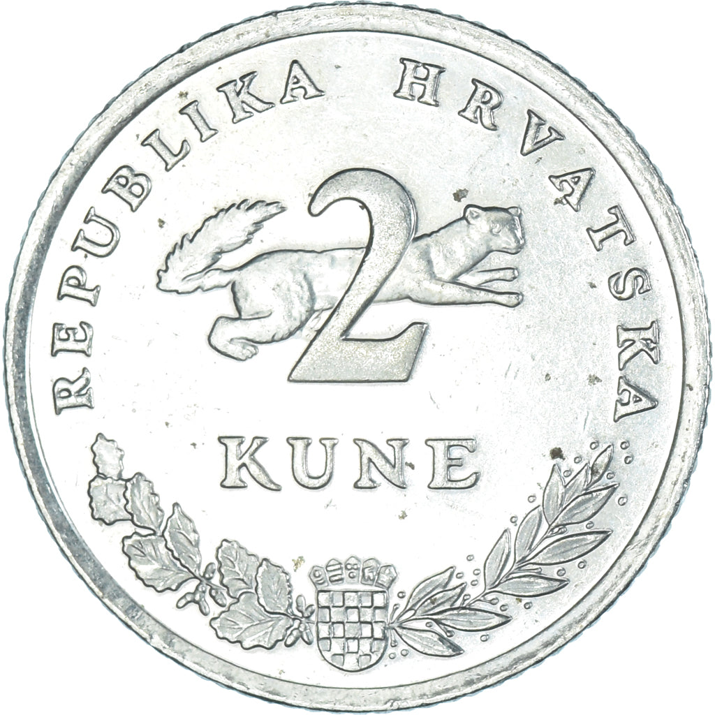 Moeda, Croácia, 2 Kune, 2005