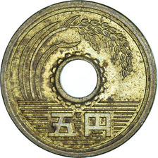 Monnaie, Japon, 5 Yen, 1990