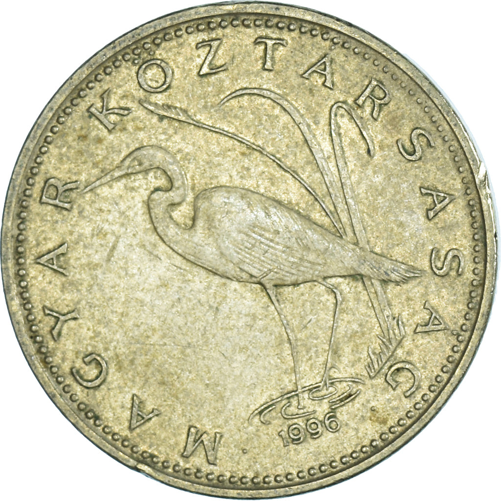 Moeda, Hungria, 5 Forint, 1996