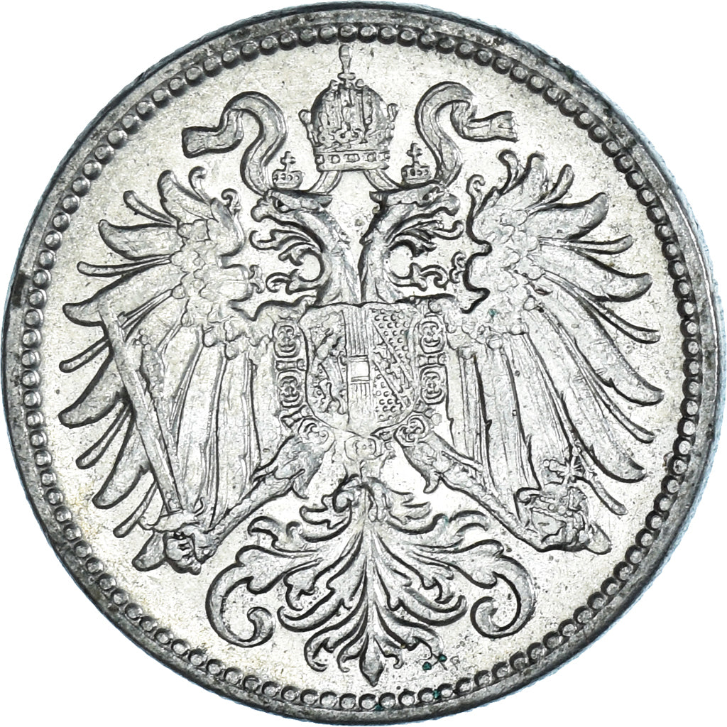 Moeda, Áustria, 10 Heller, 1910