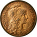 Munten, Frankrijk, Dupuis, Centime, 1901, ZF+, Bronze, KM:840, Gadoury:90
