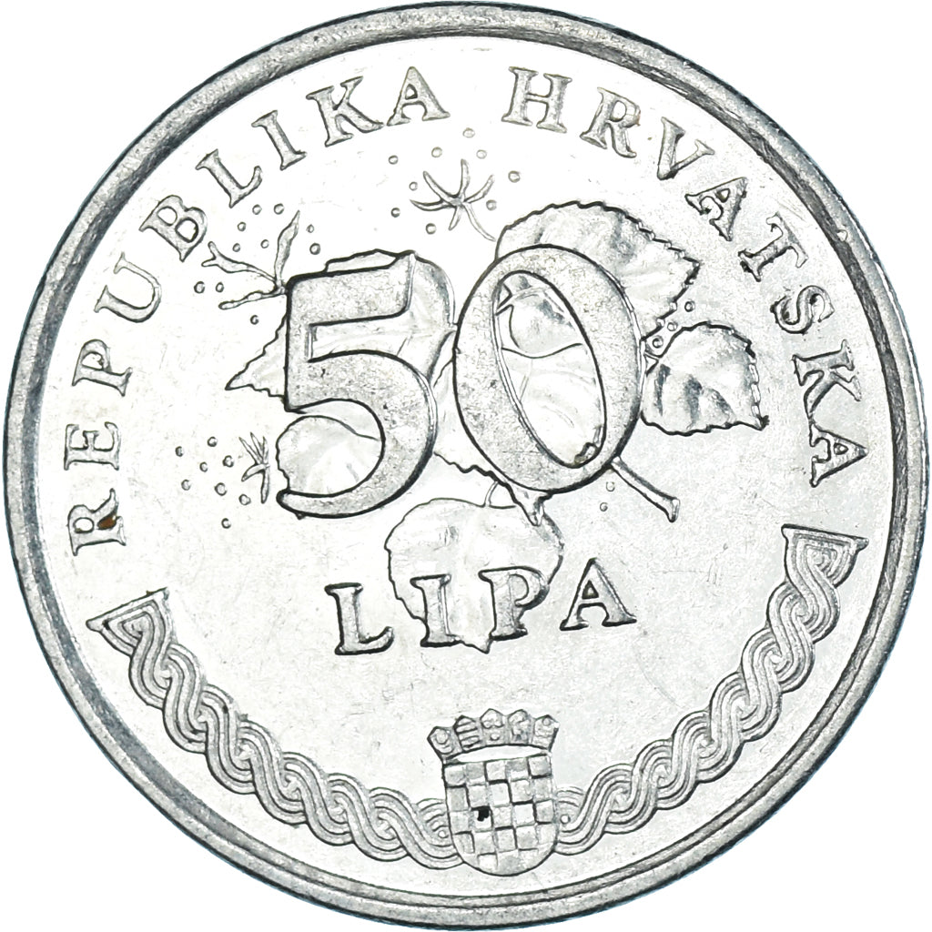 Moneda, Croacia, 50 Lipa, 1998