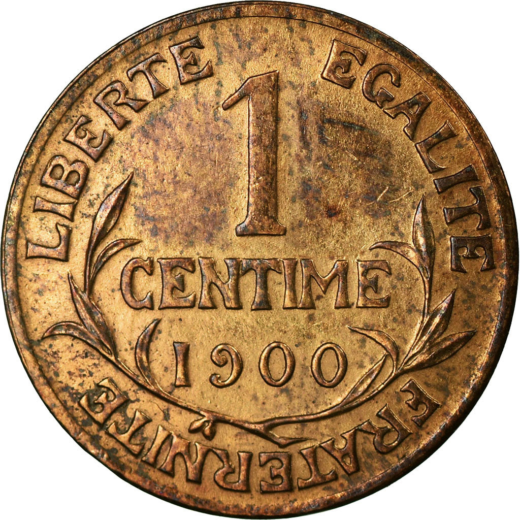 Coin, France, Dupuis, Centime, 1900, AU(50-53), Bronze, KM:840, Gadoury:90