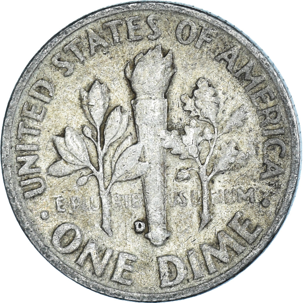 Coin, United States, Dime, 1953