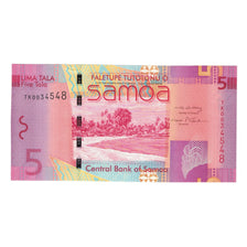 Banconote, Samoa Occidentale, 5 Tala, 2008, KM:38a, FDS