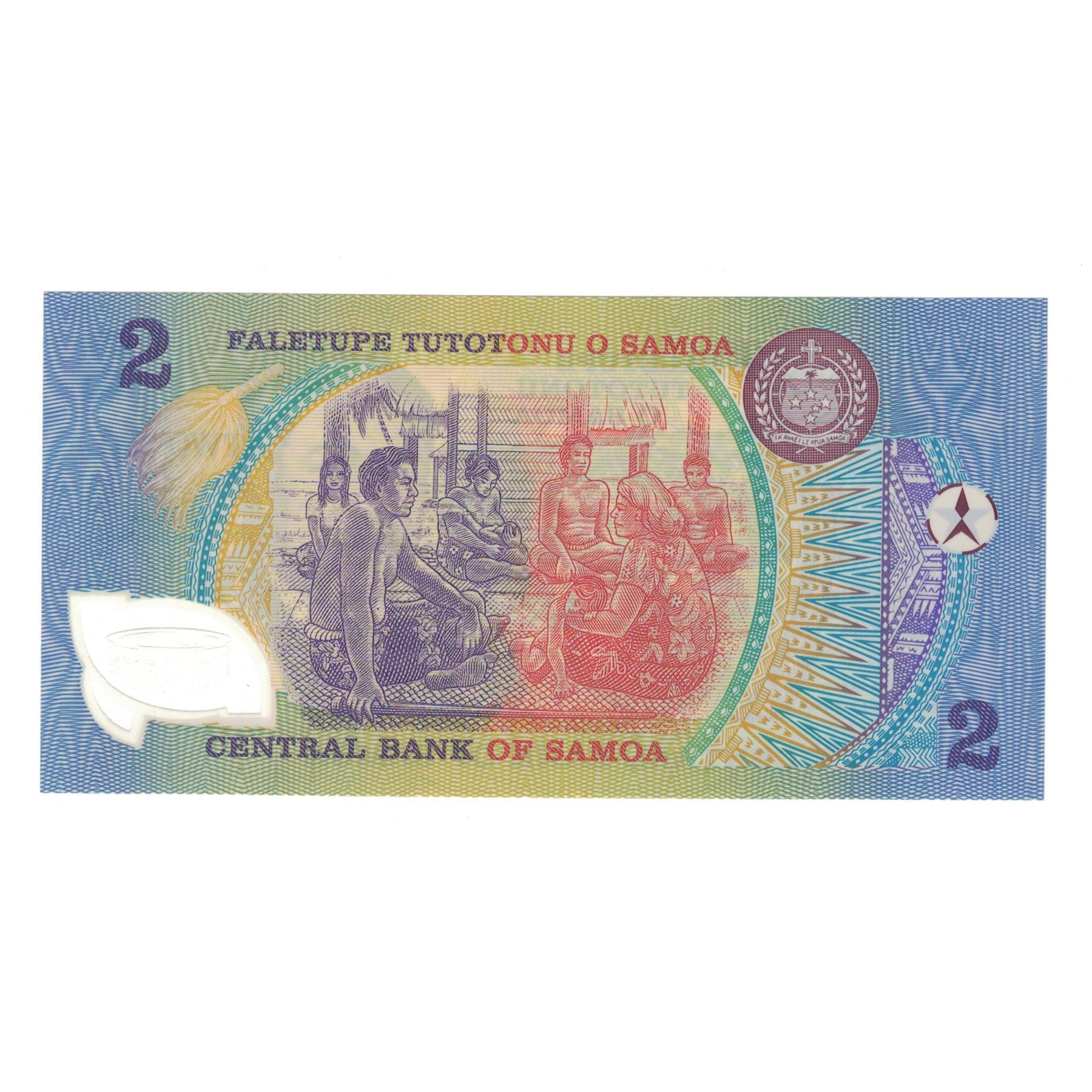 Banknote, Samoa, 2 Tala, Undated (1990), UNC(65-70)