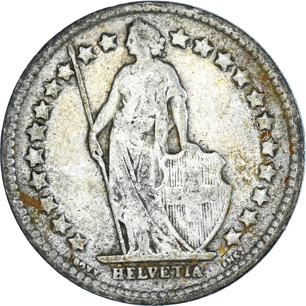 Moneta, Szwajcaria, 1/2 Franc, 1920