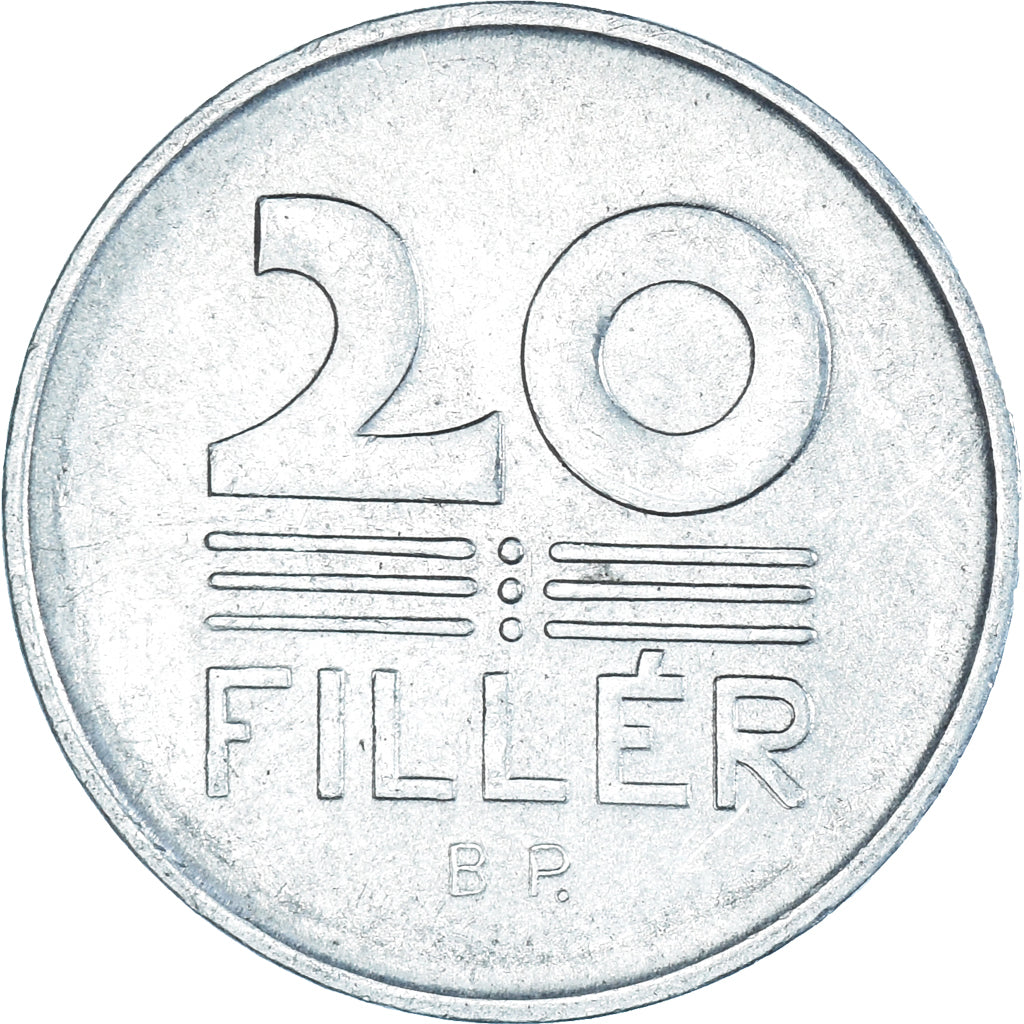 Moneda, Hungría, 20 Fillér, 1959