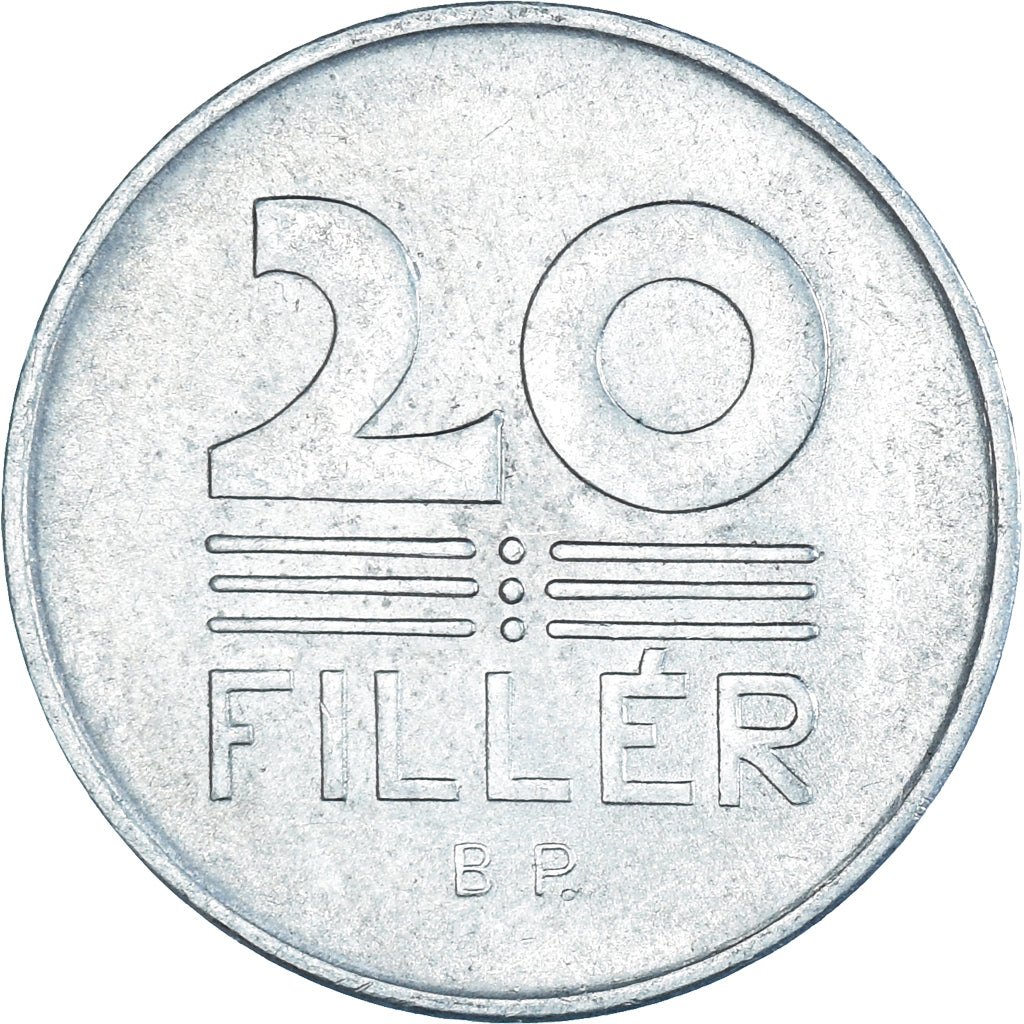 Coin, Hungary, 20 Fillér, 1961
