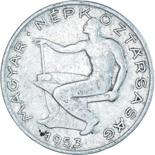 Coin, Hungary, 50 Fillér, 1953