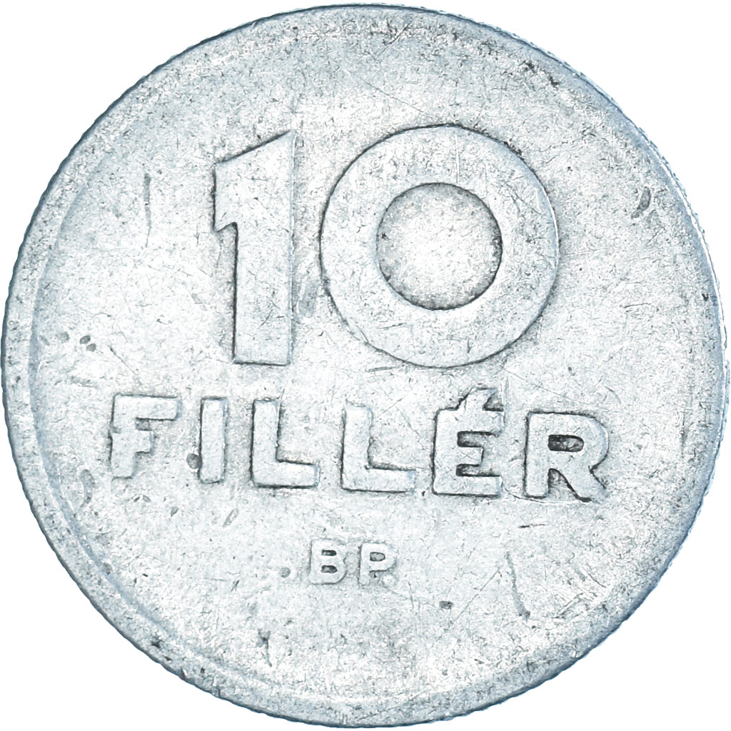 Moneta, Węgry, 10 Filler, 1955