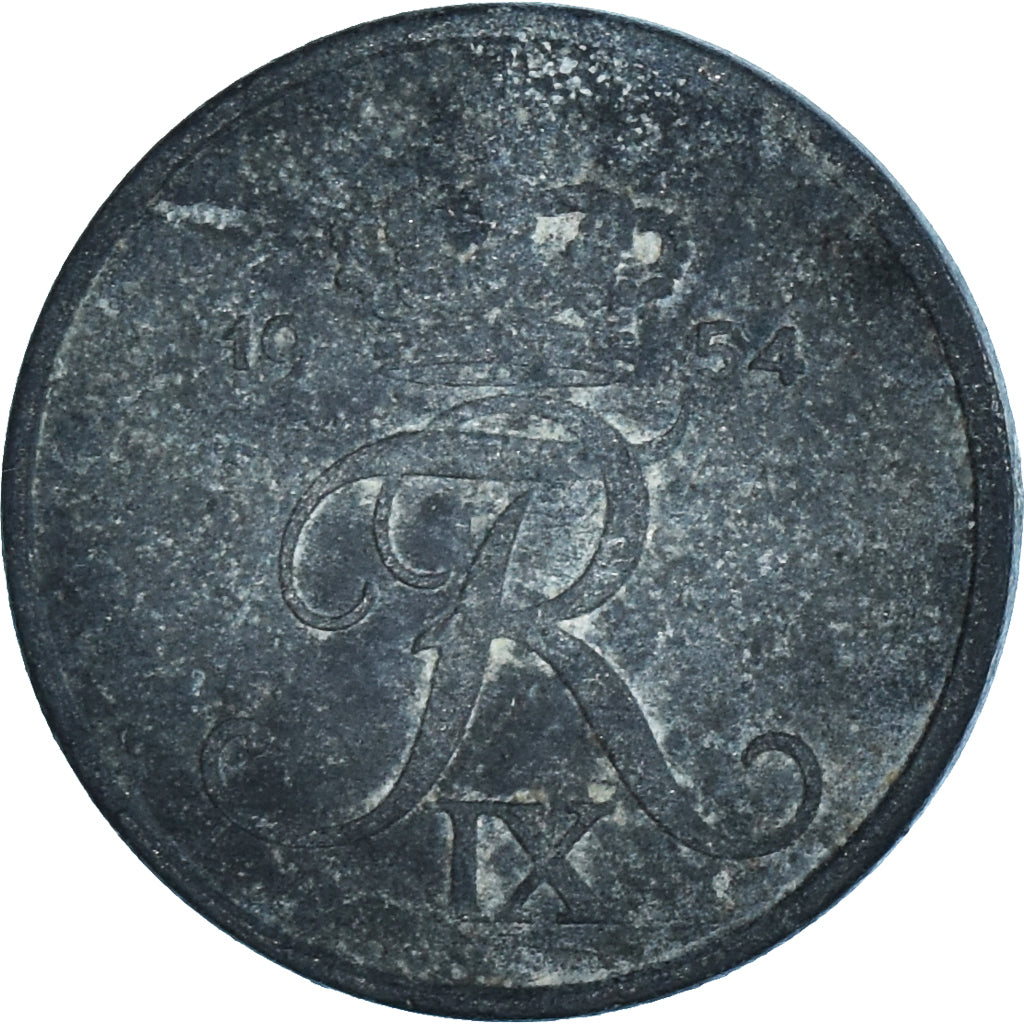 Moneda, Dinamarca, Ore, 1954