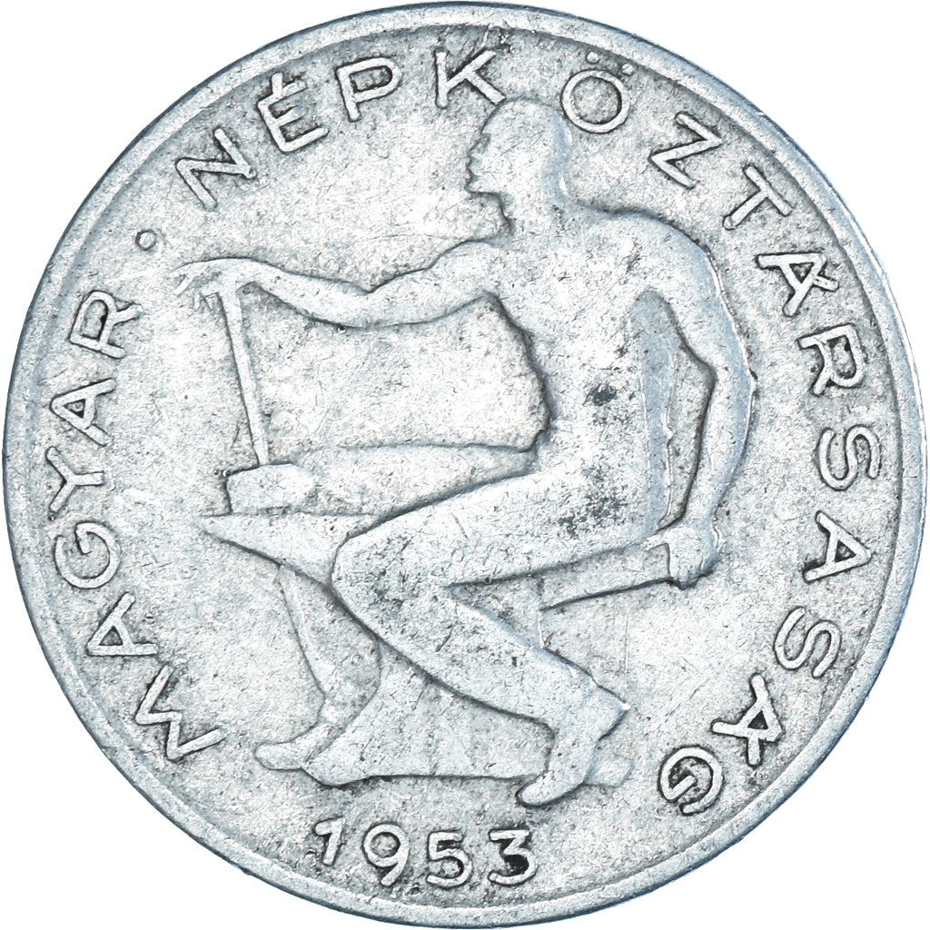 Münze, Ungarn, 50 Fillér, 1953