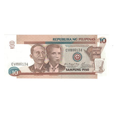 Banknot, Filipiny, 10 Piso, 2001, KM:187i, UNC(65-70)