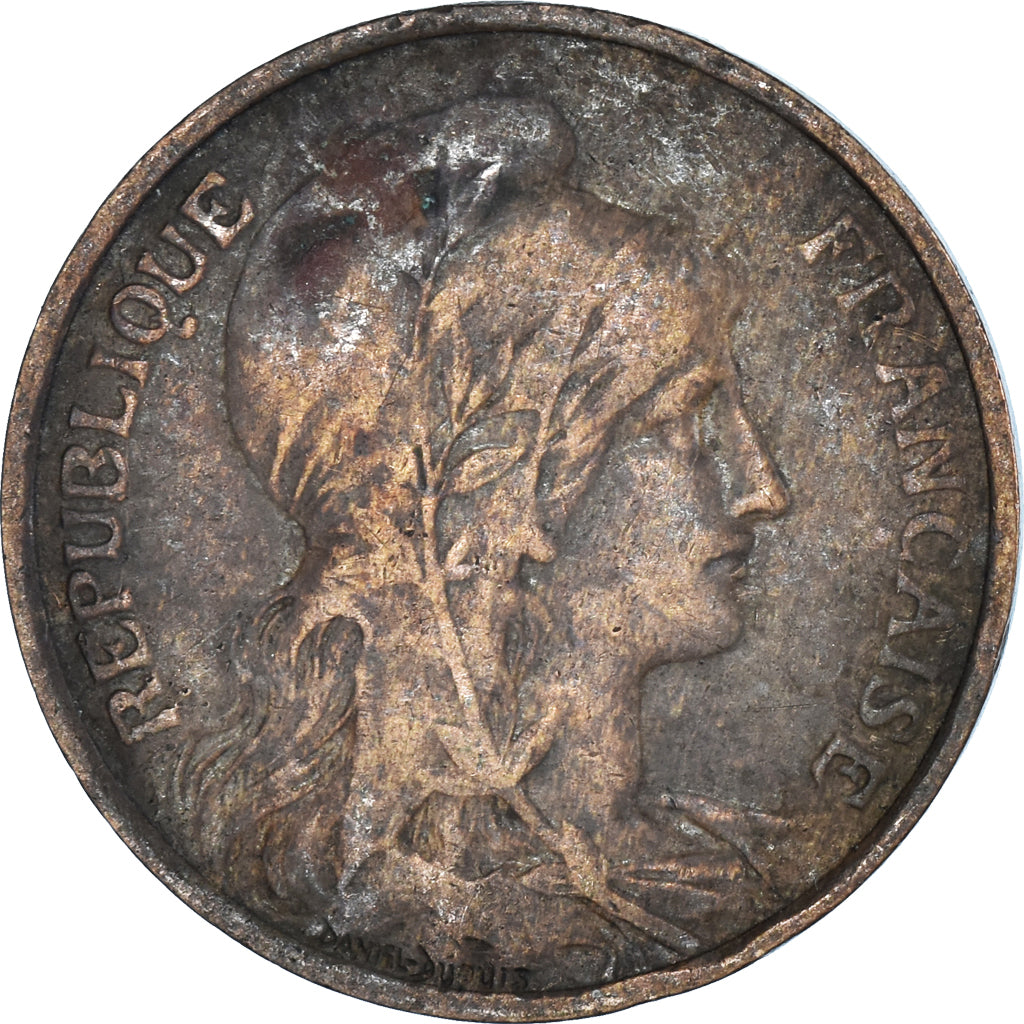 Moneda, Francia, 5 Centimes, 1910