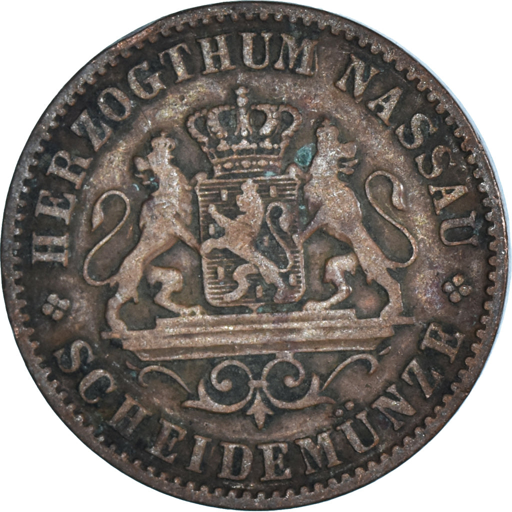 Münze, Deutsch Staaten, Kreuzer, 1862