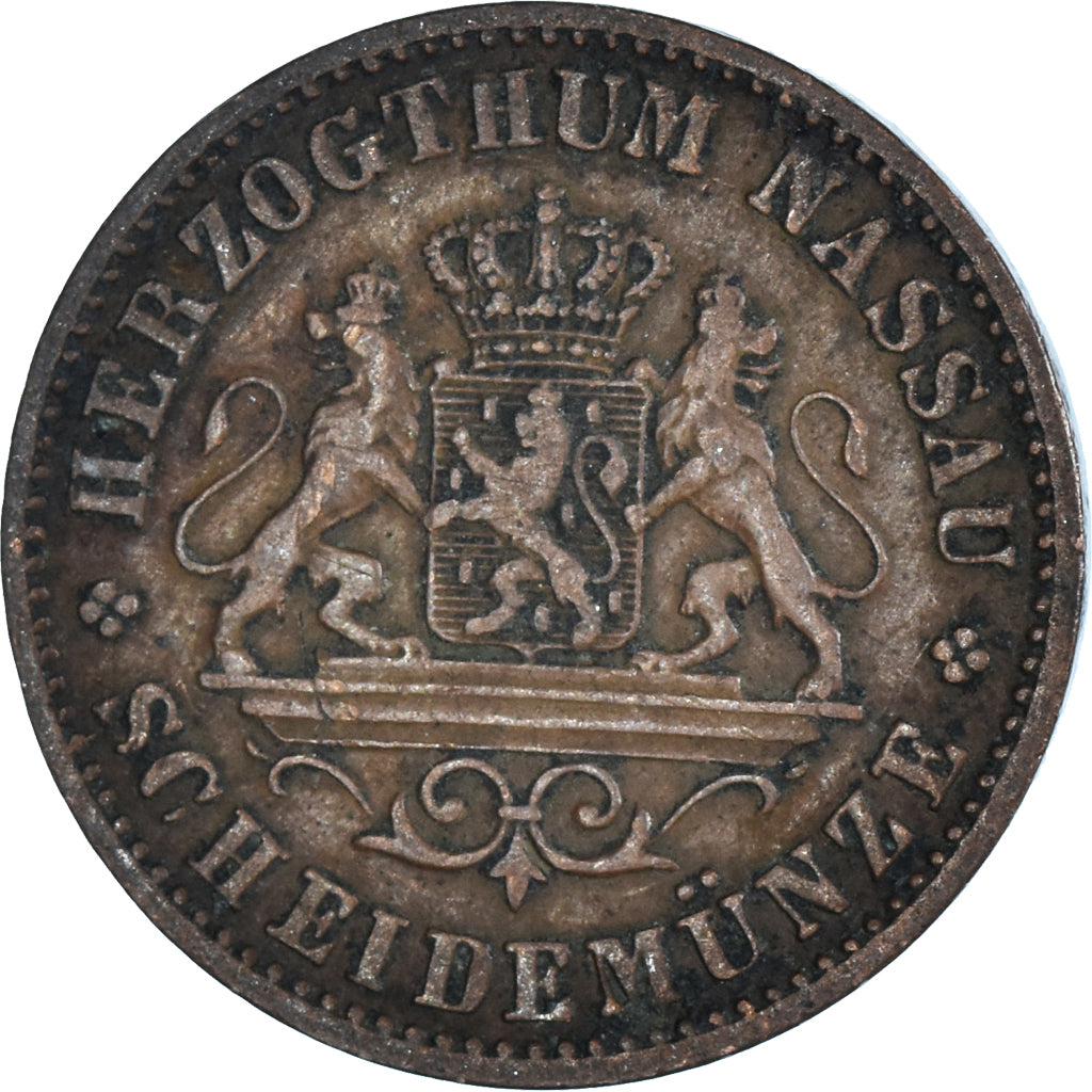 Moeda, Estados Alemães, Kreuzer, 1861