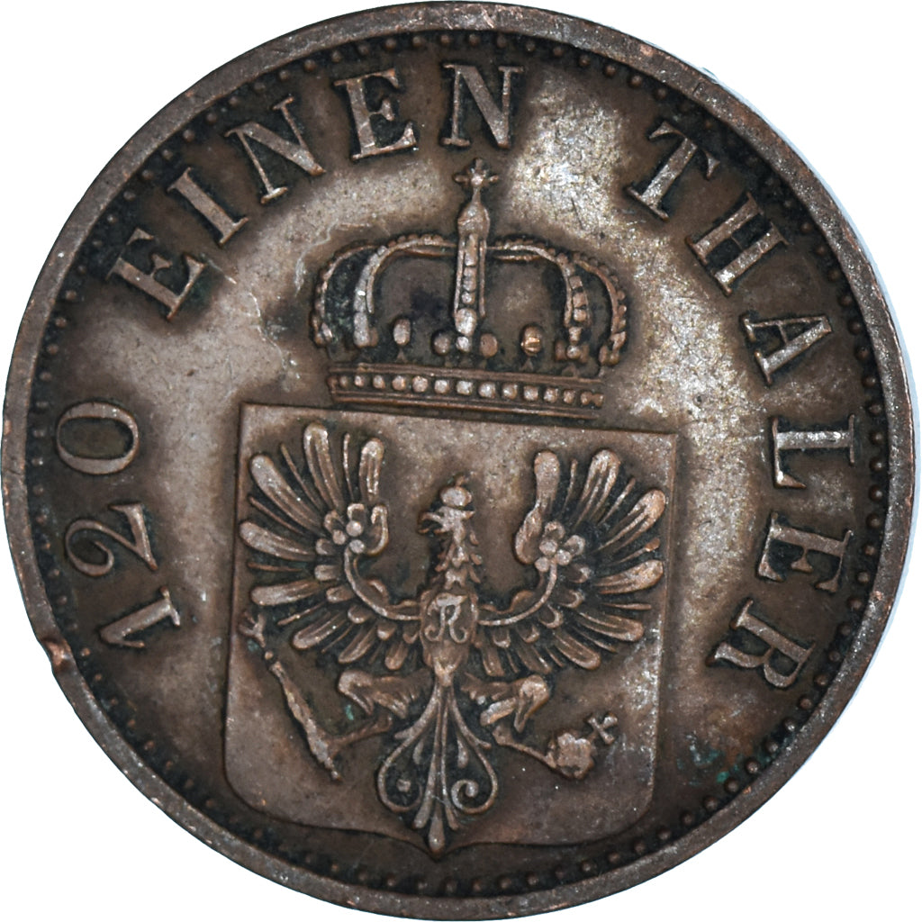 Moneda, Estados alemanes, 3 Pfennig, 1869