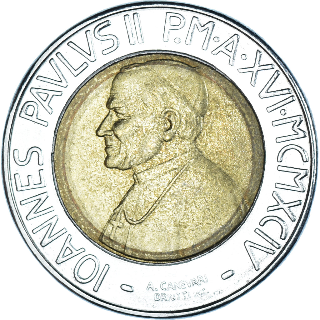 Coin, VATICAN CITY, 500 Lire, 1994