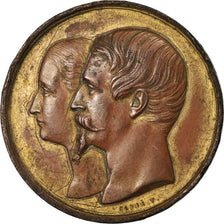 France, Médaille, Napoléon III, La Belle Jardinière, Nantes, Caqué, TB+